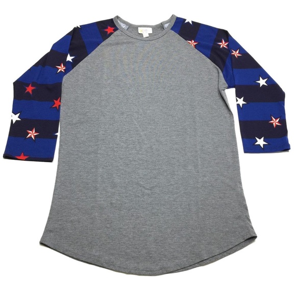 LuLaRoe 3/4 Sleeve Shirt Top‎ - Picture 1 of 4